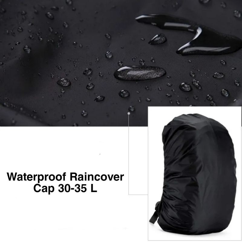 Rain Cover Bag 25-35L Jas Hujan Tas Raincover Tas Ransel Mantel Tas Ransel