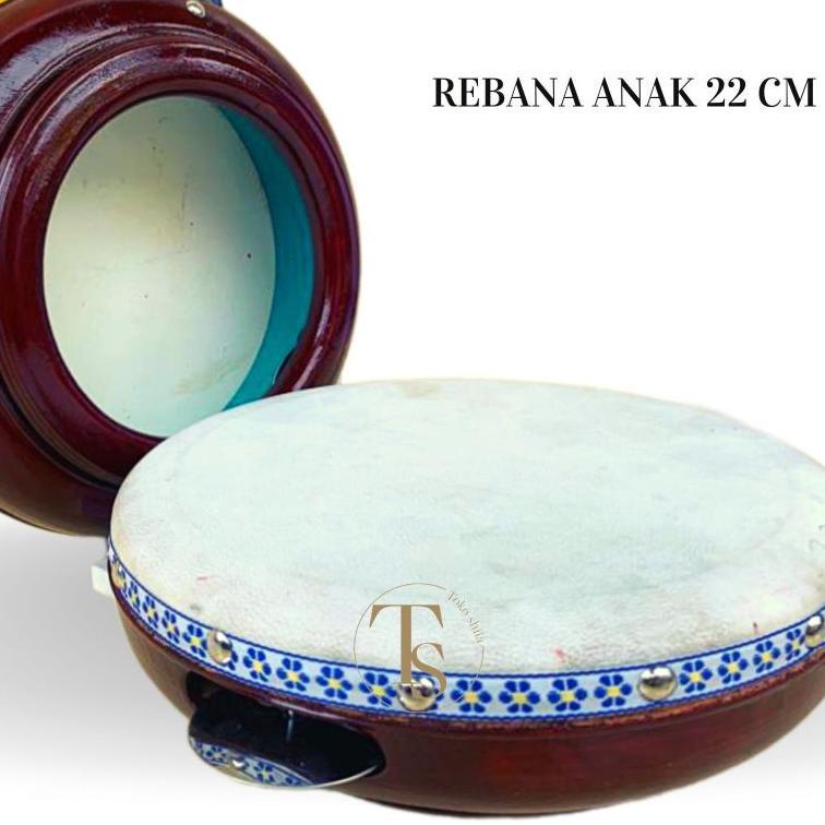 Rebana Mainan Anak  Ukuran 22Cm Alat Musik Rebana  Rebana Anak Alat Rebana Alat Hadroh Rebana Hadroh