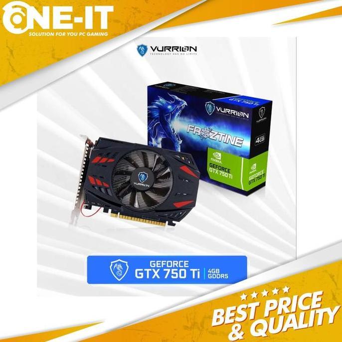 VGA NVIDIA VURRION GTX 750 TI 4GB GDDR5 128-bit GTX750TI 4G