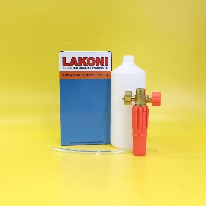 BEBAS ONGKIR - Snow Soap Nozzle Snow Wash Jet Cleaner Daytona 100M / Laguna 70 Lakoni