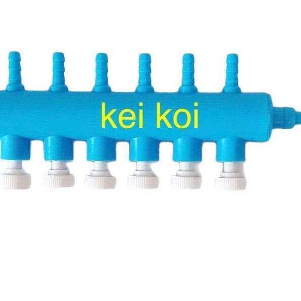 Fisch- Kran Angin Aerator 6 Lubang Air Pump