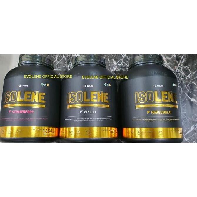 Erganzen- Evolene Isolene 50 Sachet Whey Protein Isolate Susu Gym