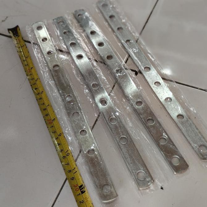 Plat Besi Strip Tebal Chrome
