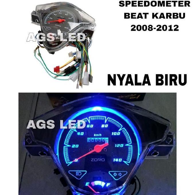 Sale Speedometer Beat Karbu Tahun 2008 2012 Spedometer Honda Beat Karbu Plus Lampu Kilometer Beat Ka