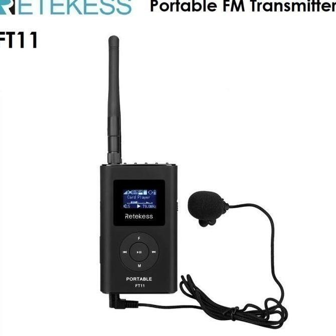 RETEKESS FT11 - Portable Broadcast and FM Transmitter