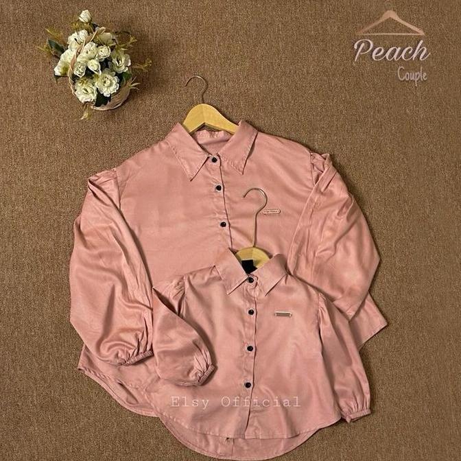 Kemeja Couple Ibu Dan Anak / Baju Couple Ibu Dan Anak Perempuan / Tunik Couple Mom Dan Kids / Atasan