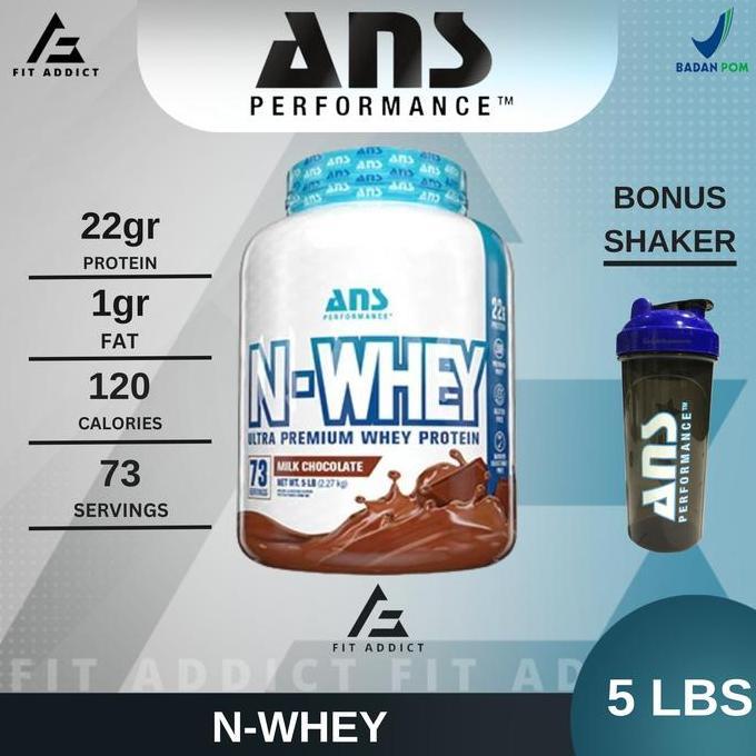 Erganzen- Ans Nwhey N-Whey 5 Lbs 5 Lb 5Lbs 5Lb N Whey Protein 73 Servings