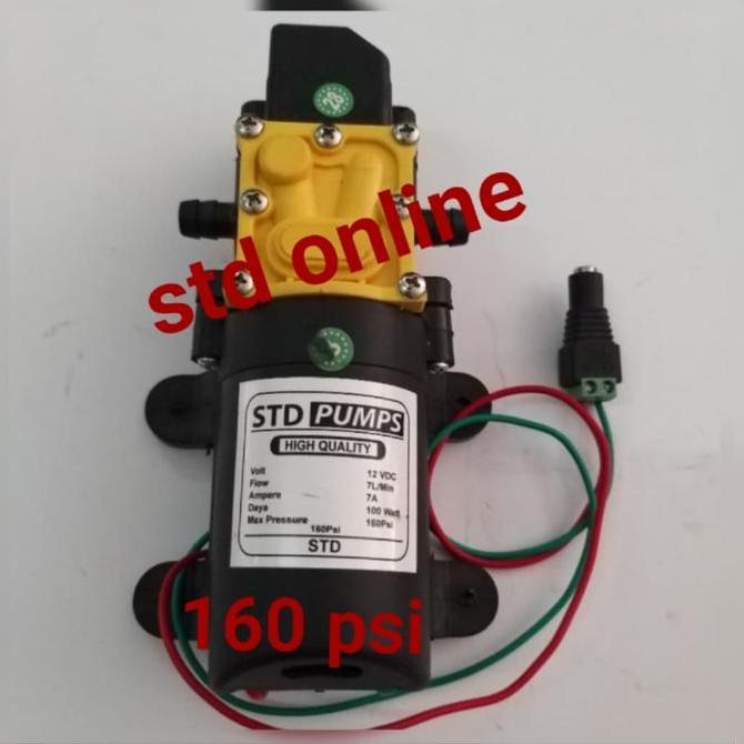 Gleiten- Pump Assy 12V 160Psi Std Pumps Pompa Steam Dc Dinamu Pompa Dinamo Dc