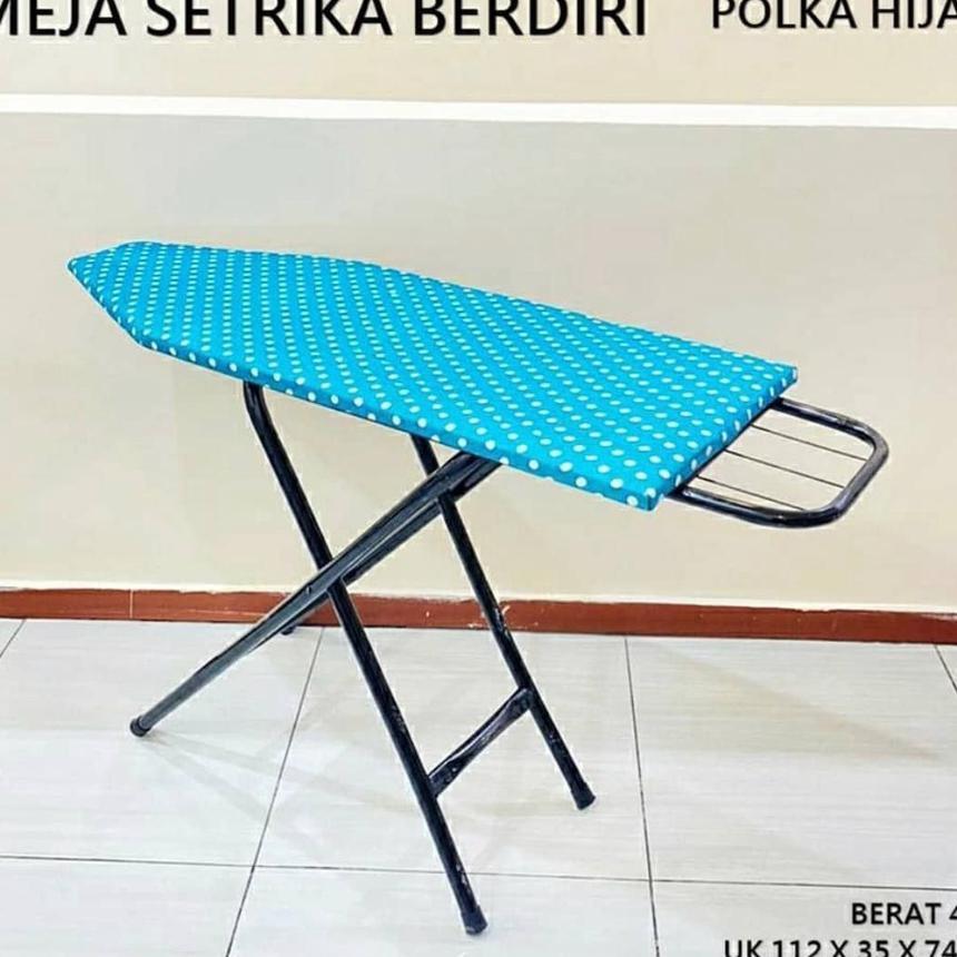 Meja Setrika - Meja Setrika Berdiri - Alas Setrika Berdiri - Meja Setrika Lipat Besi Serbaguna