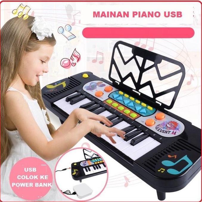 Promo Mainan Anak Edukasi Belajar Main Musik Piano Sekolah Digital Music Cod