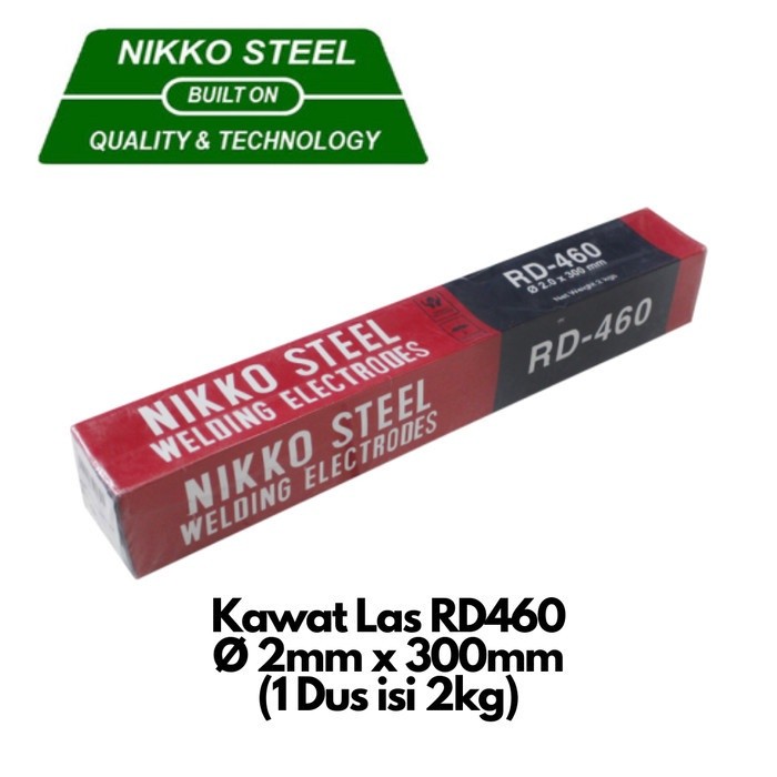 Nikko Steel Kawat Las Listrik 2 Mm Welding Electrodes Rd-460 Rd460