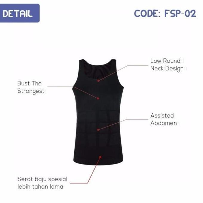 Slimming Healthy Shirt For Men Slim N Lift Man Body Shaping Shaper Vest Korset Kaos Kutang Pria Best