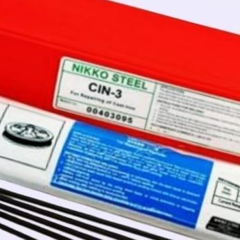Kawat Las Ancuran Besi Cor Cin3 / Cin 3 Nikko Steel Welding Electrode Per 5 Batang
