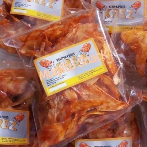 bikin ketagihan krez keripik singkong balado pedas 250gr manis tangerang jakarta