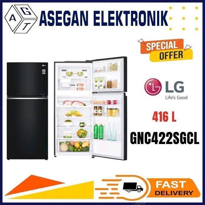 LG GN-C422SGCL KULKAS 2 PINTU GNC422SGCL GNC422 GN-C422 422SGCL