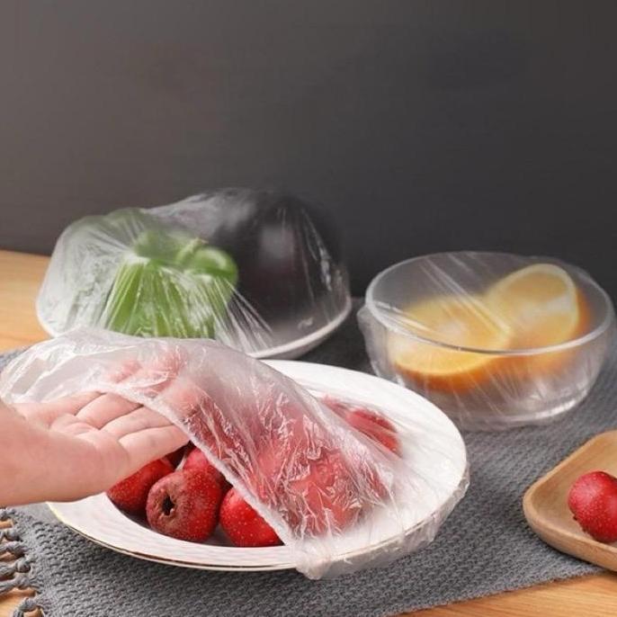 WISZCA PLASTIK PELINDUNG MAKANAN / PLASTIK KARET / Plastik Penutup Makanan / Cover Pelindung Makanan