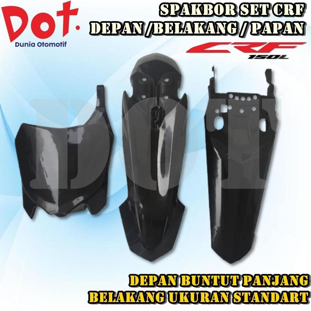 Awet Spakbor Set Depan Belakang Papan Nomor Crf 150 250 Motor Cross Trail Honda Crf 150&250 Motorcyc