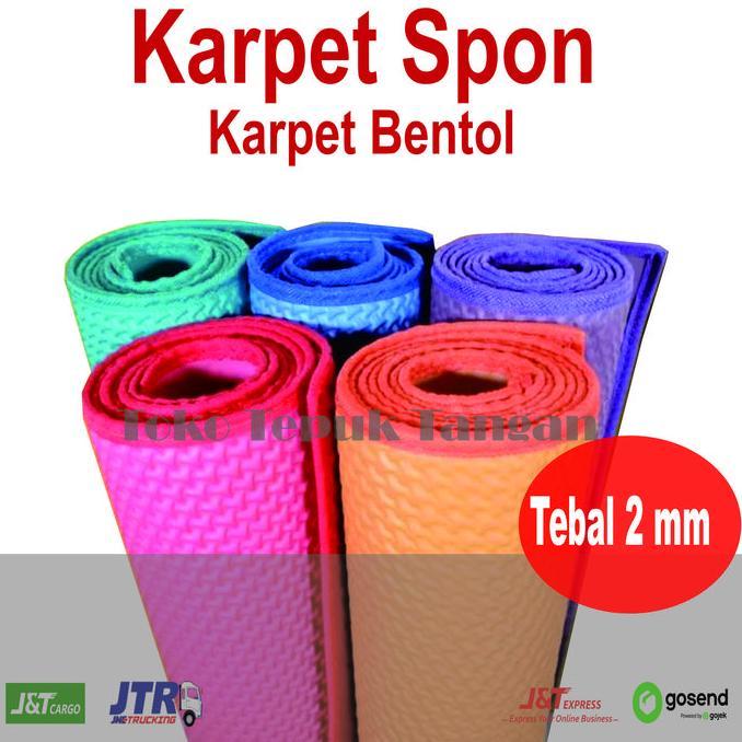 TERLARIS KAET LANTAI BENTOL JUMBO / KAET SPONS MERCY / TIKAR SPONS MURAH TIKAR LANTAI ANTI AIR TEBAL