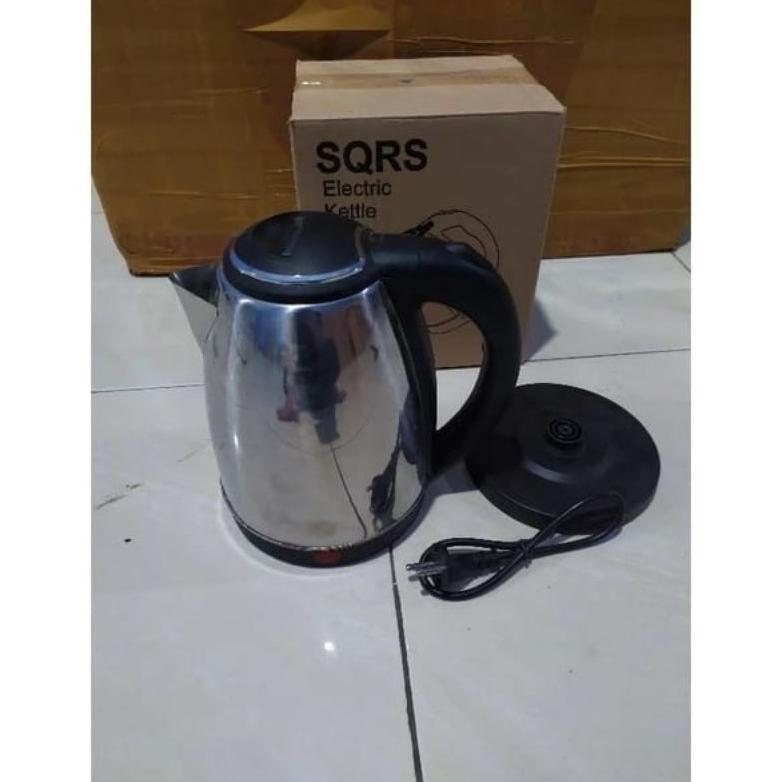 HOT DEALS TEKO LISTRIK 2 LITER ALAT MASAK AIR PANAS TEKO ELEKTRIK STAINLESS STEEL