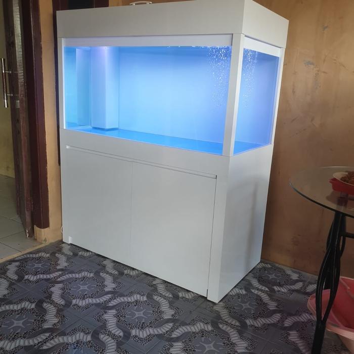 Aquarium dan Lemari 120x60x60 Minimalis