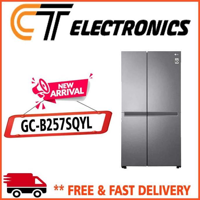 LG GC-B257SQYL KULKAS LG SIDE BY SIDE INVERTER LINEAR GCB257SQYL