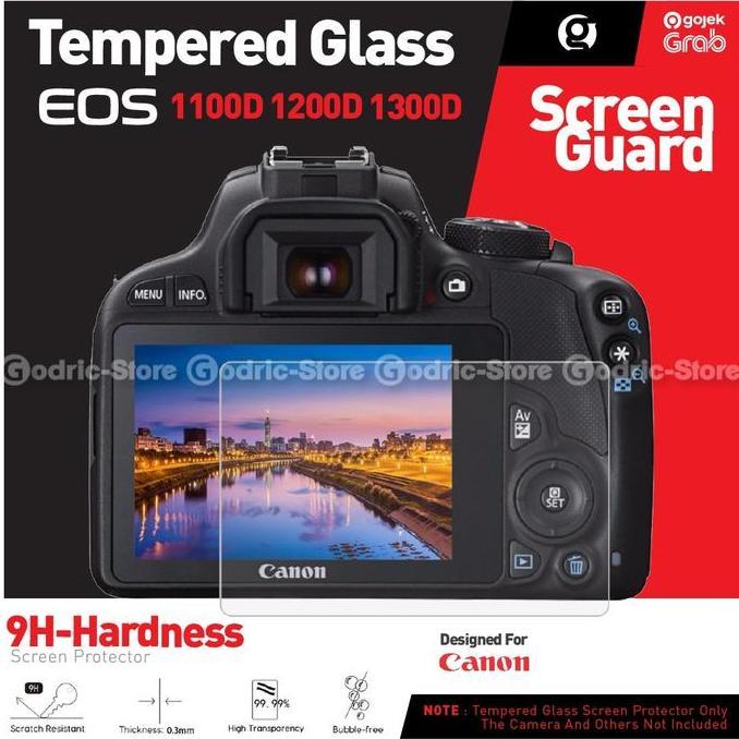 Tempered Glass for Canon 1100D 1200D 1300D 1400D 1500D 2000D Anti Gores Screen Guard Protector