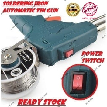 Solder Tembak Listrik Timah Otomatis 60 Watt Iron Automatic 60W / 150W Solder Timah Otomatis Tembaka