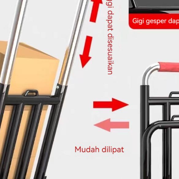 Highline Troli Lipat Trolley Reaim Troli Besi Lipat Serbaguna Lipat Troli Galon Troli Besi Portable