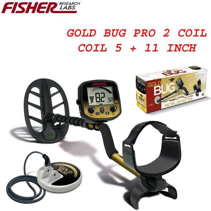 QROPSNO FISHER Gold Bug Pro Gold Silver METAL DETEKTOR DETECTOR EMAS LOGAM