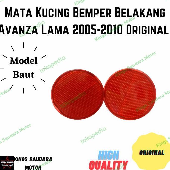 REFLEKTOR BEMPER BELAKANG AVANZA LAMA 2005-2010 ORIGINAL SATUAN RESTOCK