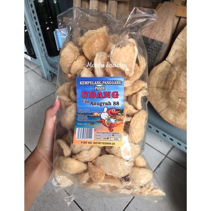 renyah kerupuk / kemplang udang goreng pasir anugrah 88 asli bangka 250gr