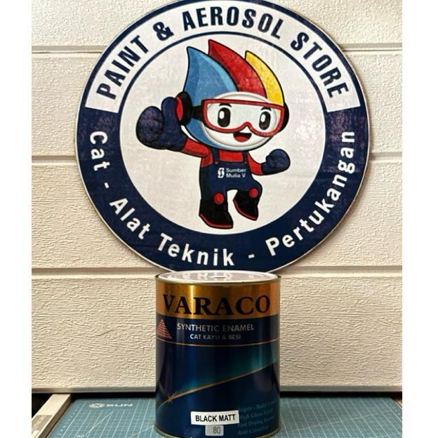 TERMURAH  Cat Kayu Minyak Besi Triplek Aluminium Gloss Doff 1 Kg 1000 gram & 1/2 Kg 500 gram Varaco 