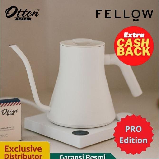 Fellow - Stagg EKG Pro Electric Pour Over Kettle (Matte White) - Teko Pemanas Air Elektrik