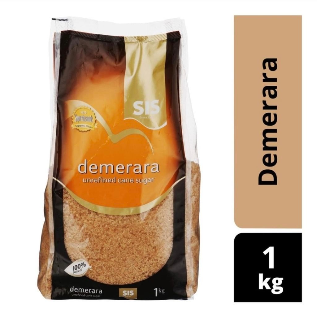 AUSTRALIA BRAND SIS Demerara Sugar 1KG CASTER SUGAR EXTRA FINE BAKING SUGAR 800G GULA HALUS CASTOR S