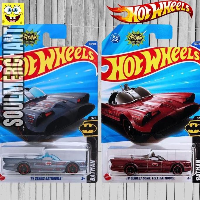 HOTWHEELS BATMAN CLASSIC TV SERIES BATMOBILE