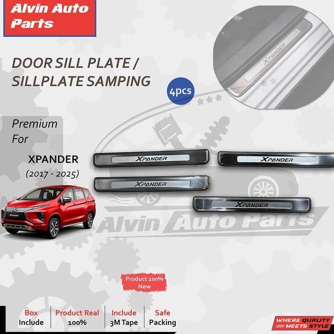 Door Sill Plate Xpander / Sill Plate Samping Mitsubishi Xpander 2017 - 2025 / Accessories Xpander Te