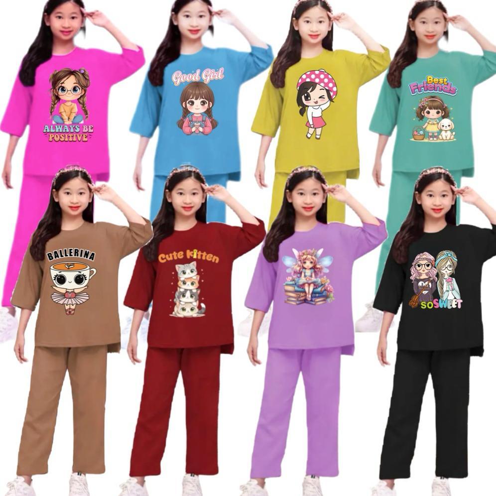 Sale Paket 3 Stel Baju Setelan Anak Perempuan / Setelan Anak Viral / Paket Usaha