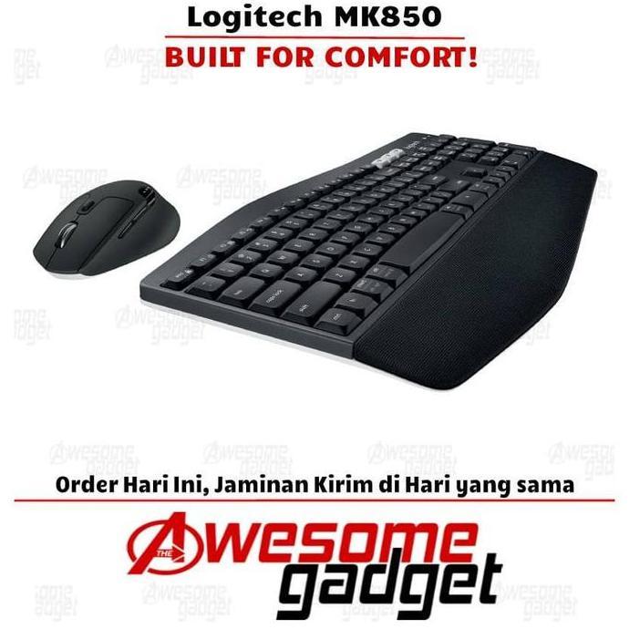 Keyboard Mouse Logitech MK850 Wireless Bluetooth M720 Combo Flow