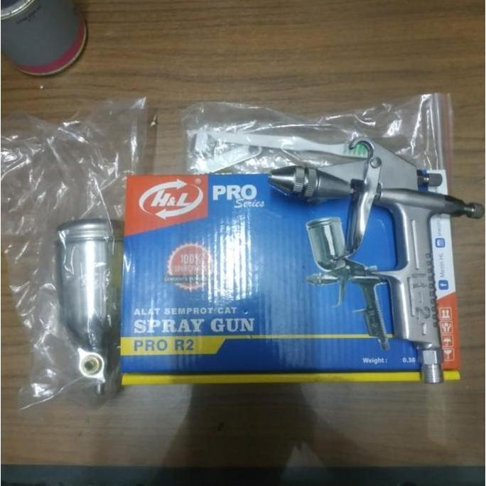 Spray Gun H&L Pro R2 Tabung Atas Spraygun Cat Paint Air Brush Hl