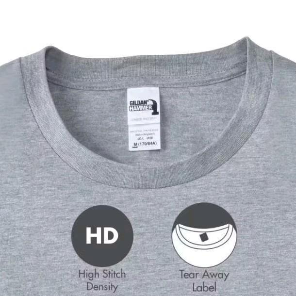 Kaos Saku Polos GILDAN HAMMER Heavyweht HA30 Pocket Tshirt Impor Orinal