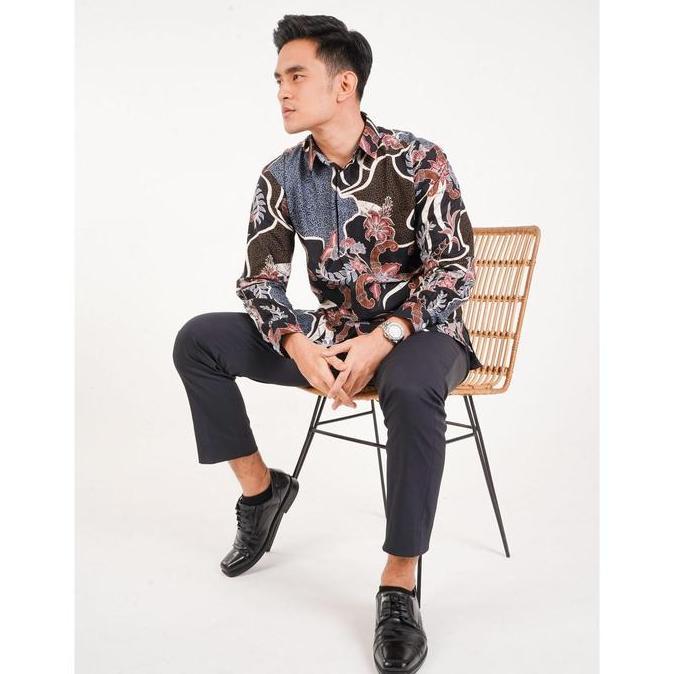 MARGARIA BATIK - Kemeja Batik Pria Lengan Panjang - Wastra Series - Kemeja Mahesa
