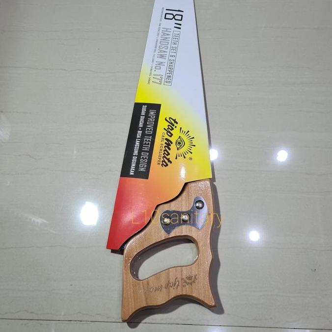 Best Seller Tjap Mata Gergaji Kayu Tjap Mata 18" / Gergaji Kayu Bagus 18" / Pemotong Kayu