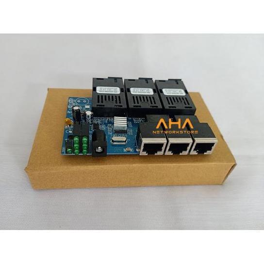 HARGA DISC - PCBA 3F3E POE PCBA Converter FO 3FO 3ETH POE Board Only 3F3E