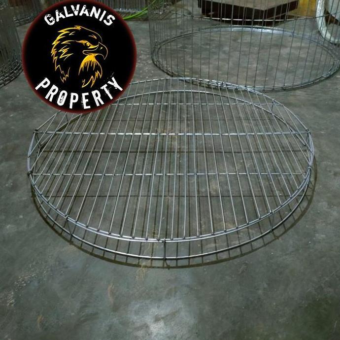 alas kandang ayam bulat galvanis/alas ancak kandang ayam bangkok d80 NS