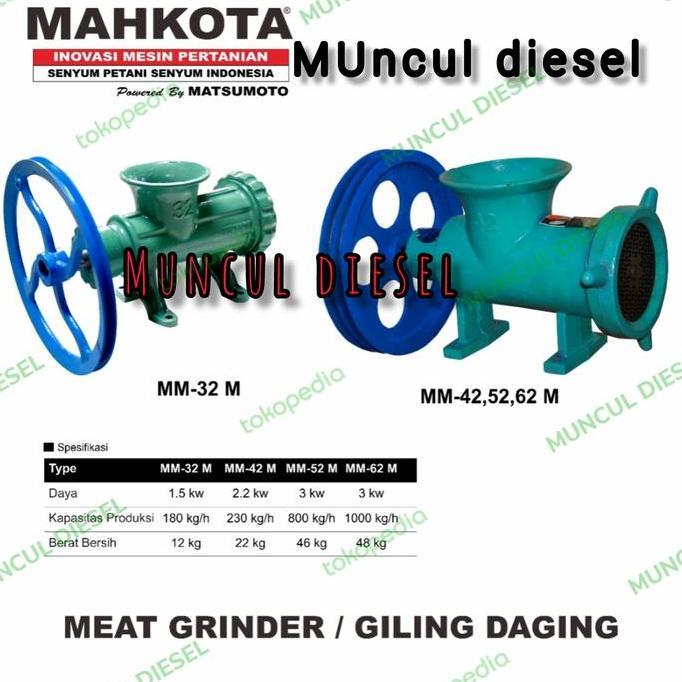 TERLARIS MESIN GILINGAN DAGING 32 MAHKOTA