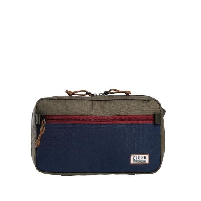 NEW Tas Eiger 6313 Toiletry Portage Kit M Hand Bag Travel Pouch - Navy