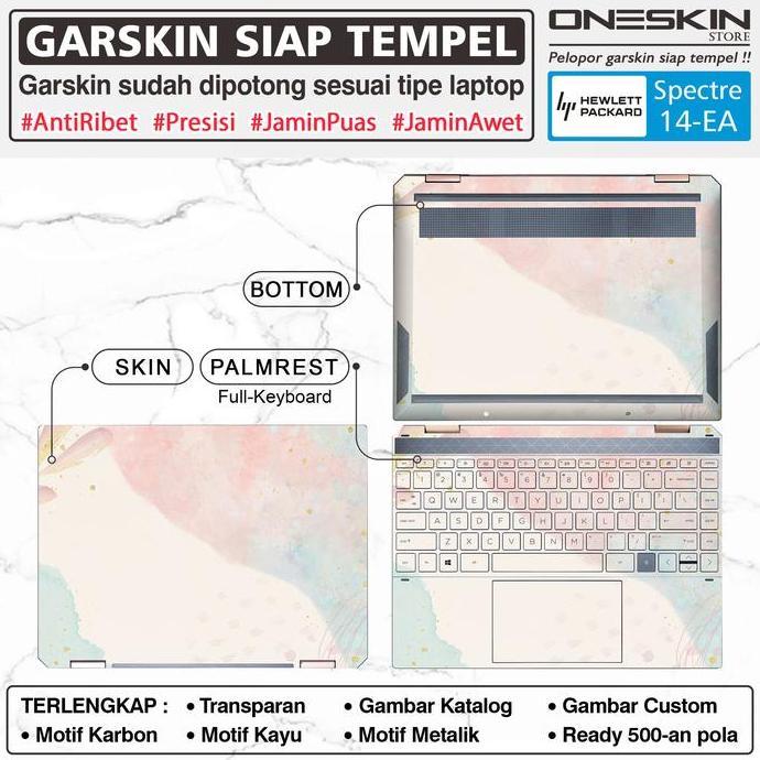 NEW Garskin Sticker Laptop HP Spectre x360 14-ea ea0030tu ea1027tu Gambar