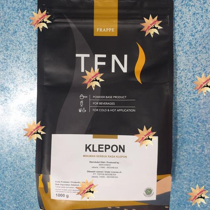 NEW BUBUK MINUMAN FRAPPE KLEPON TOFFIN 1KG ORI