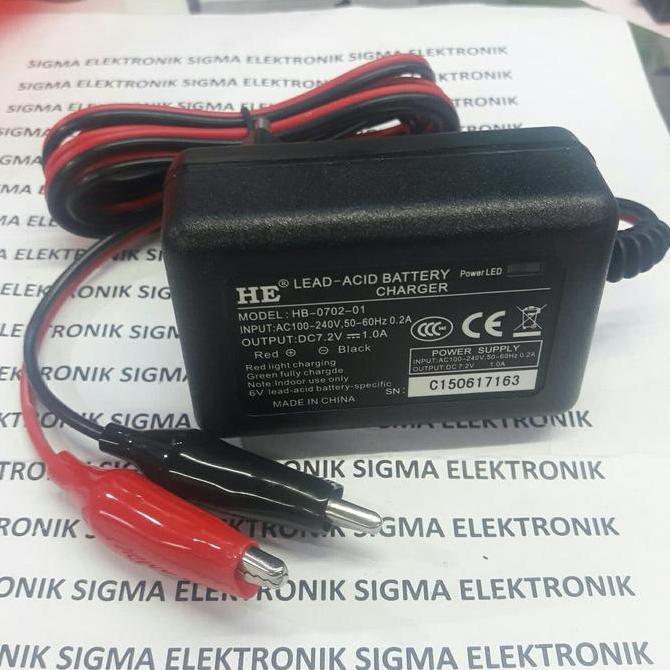TERMURAH - CHARGER AKI 6VOLT 1 AMPERE