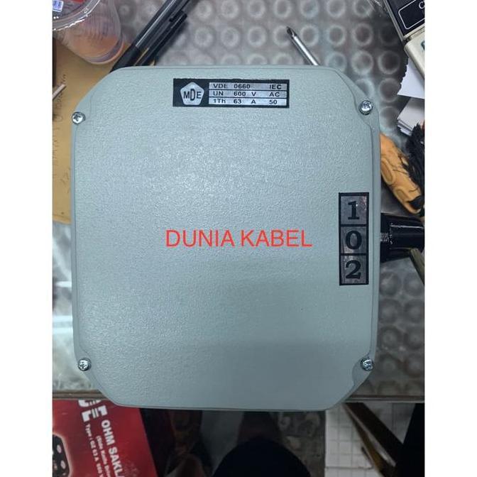 Ohm Saklar MDE GZ 63A 63 Amper Ampere 4P